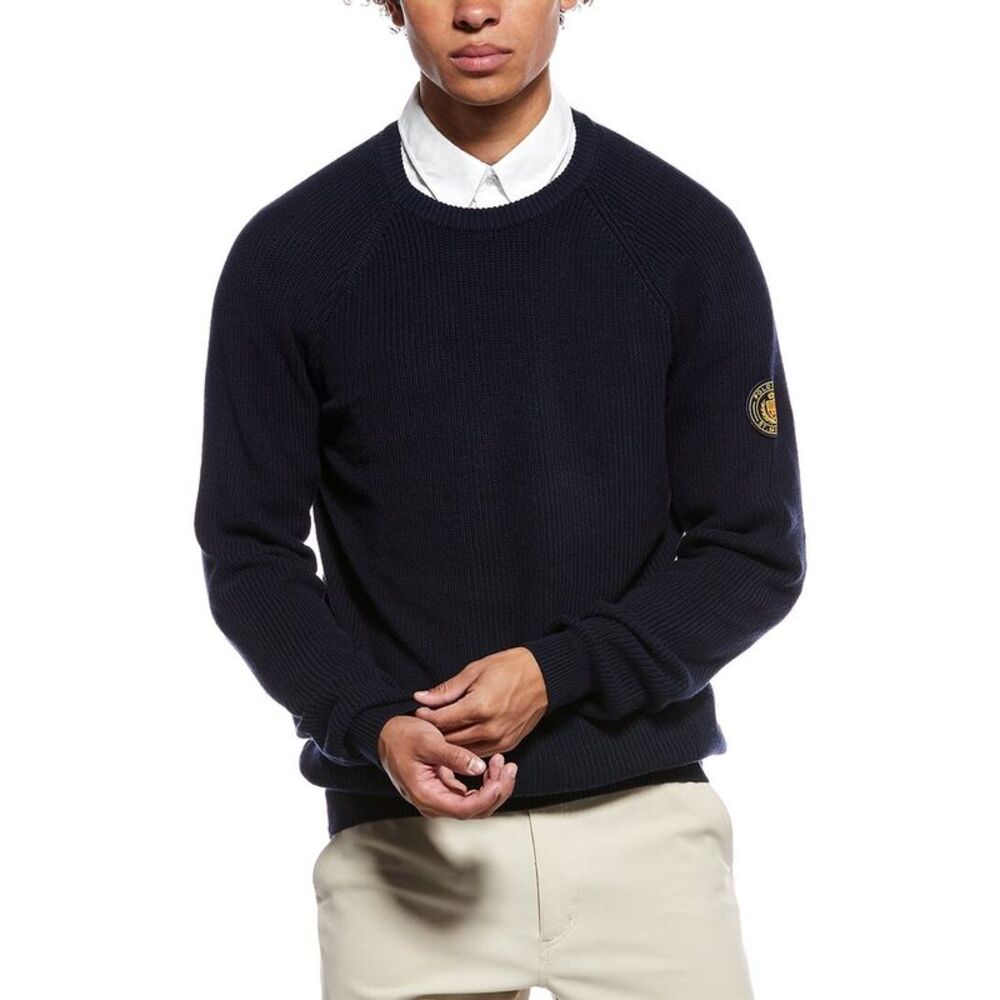 Polo Club St. Martin Mens Girocollo Finezza 7 Crewneck Sweater, Blue